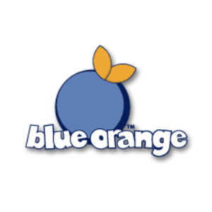 blue orange logo